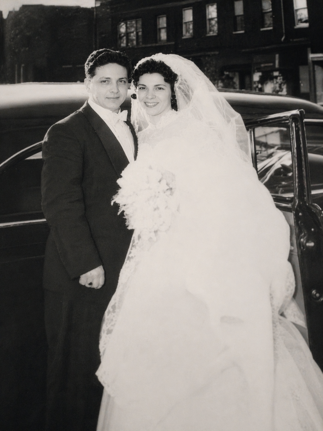 Wedding portrait, c. 1950s